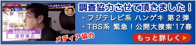 テレビ番組への調査協力